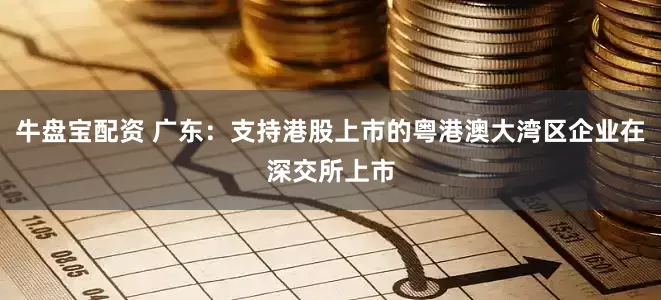 牛盘宝配资 广东：支持港股上市的粤港澳大湾区企业在深交所上市